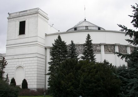 Budynek Sejmu Rzeczypospolitej Polskiej w Warszawie