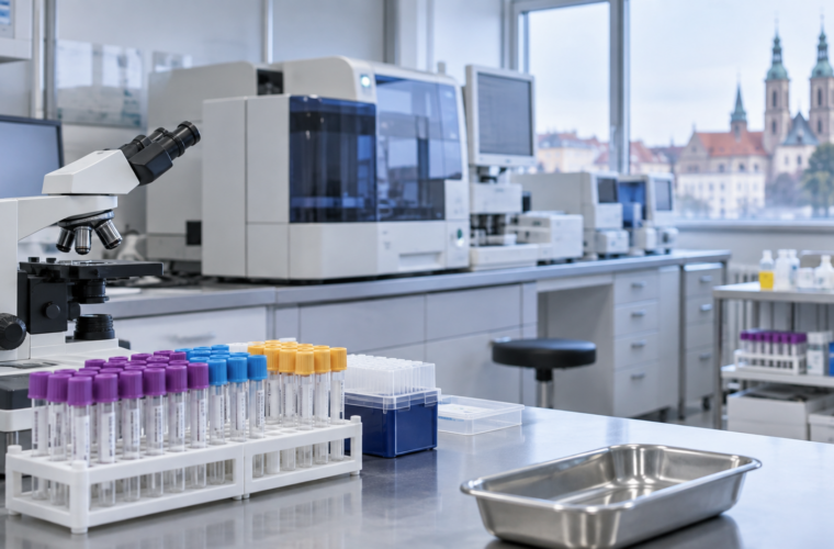 Neutralna ilustracja: laboratorium medyczne.