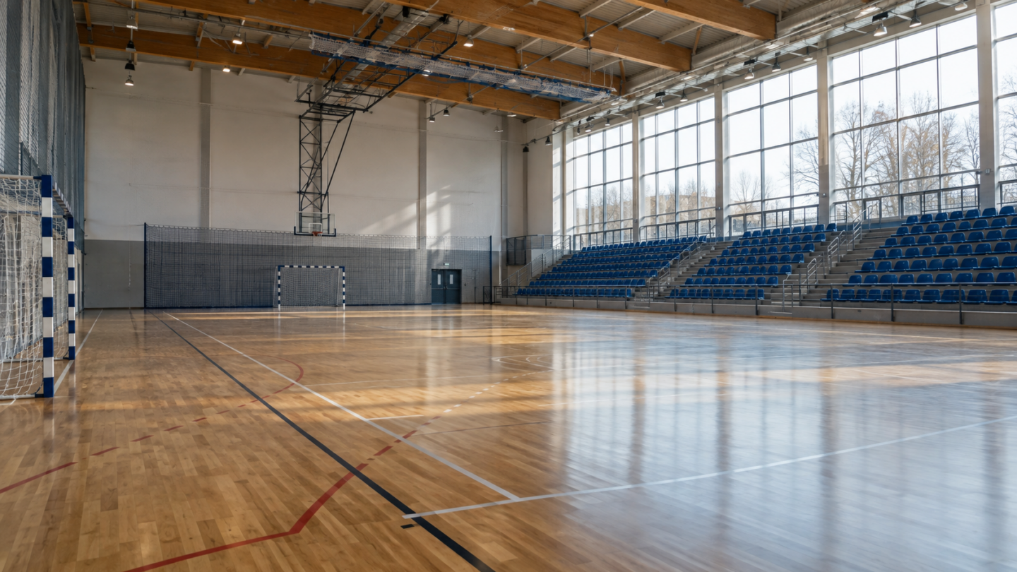 Neutralna ilustracja: hala sportowa.