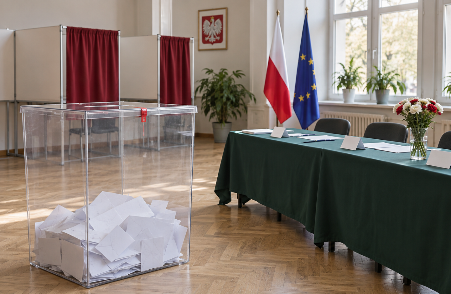 Neutralna ilustracja wyborów i procedur wyborczych.