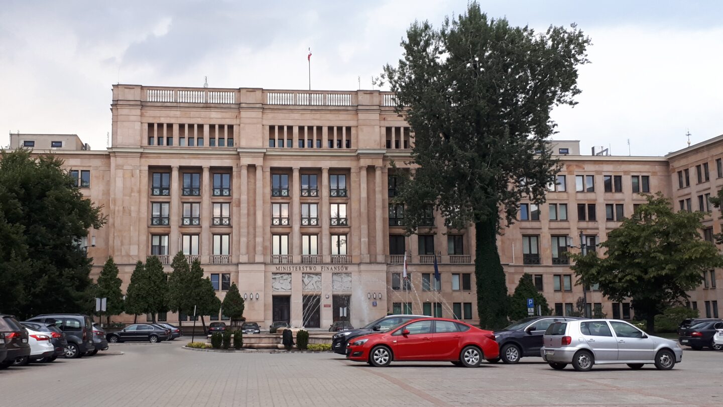 Budynek Ministerstwa Finansów w Warszawie.