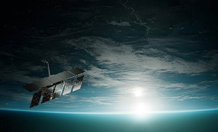 Wizualizacja satelity ICEYE przygotowana przez Defensie Nederland. Nie przedstawia nowej inwestycji opłaconej z Vinci Space Tech Fund.