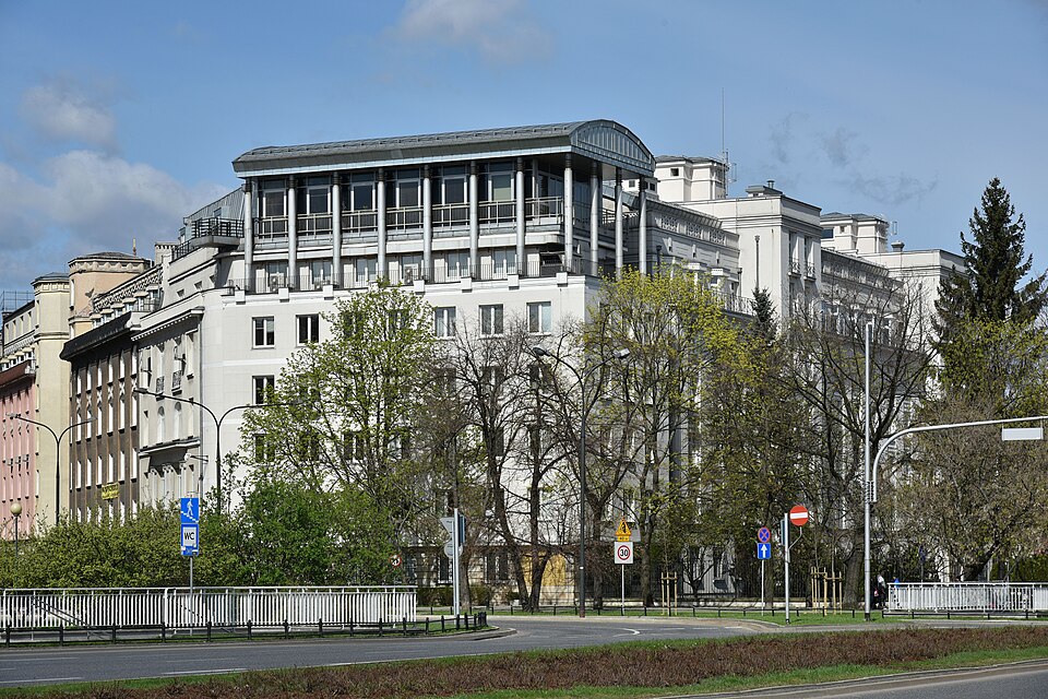 Ministerstwo Sprawiedliwości w Warszawie, fotografia z 8 kwietnia 2017 roku; nie przedstawia spotkania o CCD2.