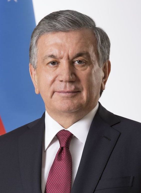Szawkat Mirzijojew, oficjalny portret archiwalny z 2018 roku, nie fotografia ceremonii FAO